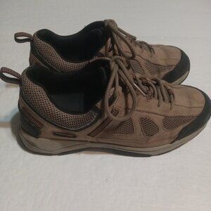 Rockport Men's XCS Leather Lace Up Walking Shoes 10M Brown/Black